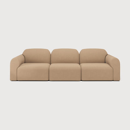 Bulky modular sofa set
