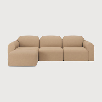 Bulky modular sofa set