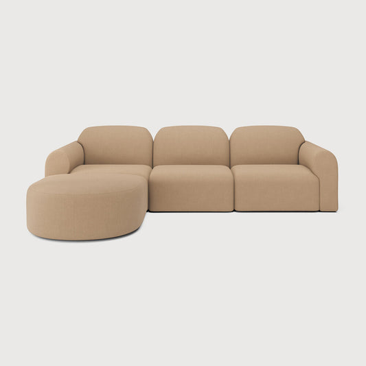 Bulky modular sofa set